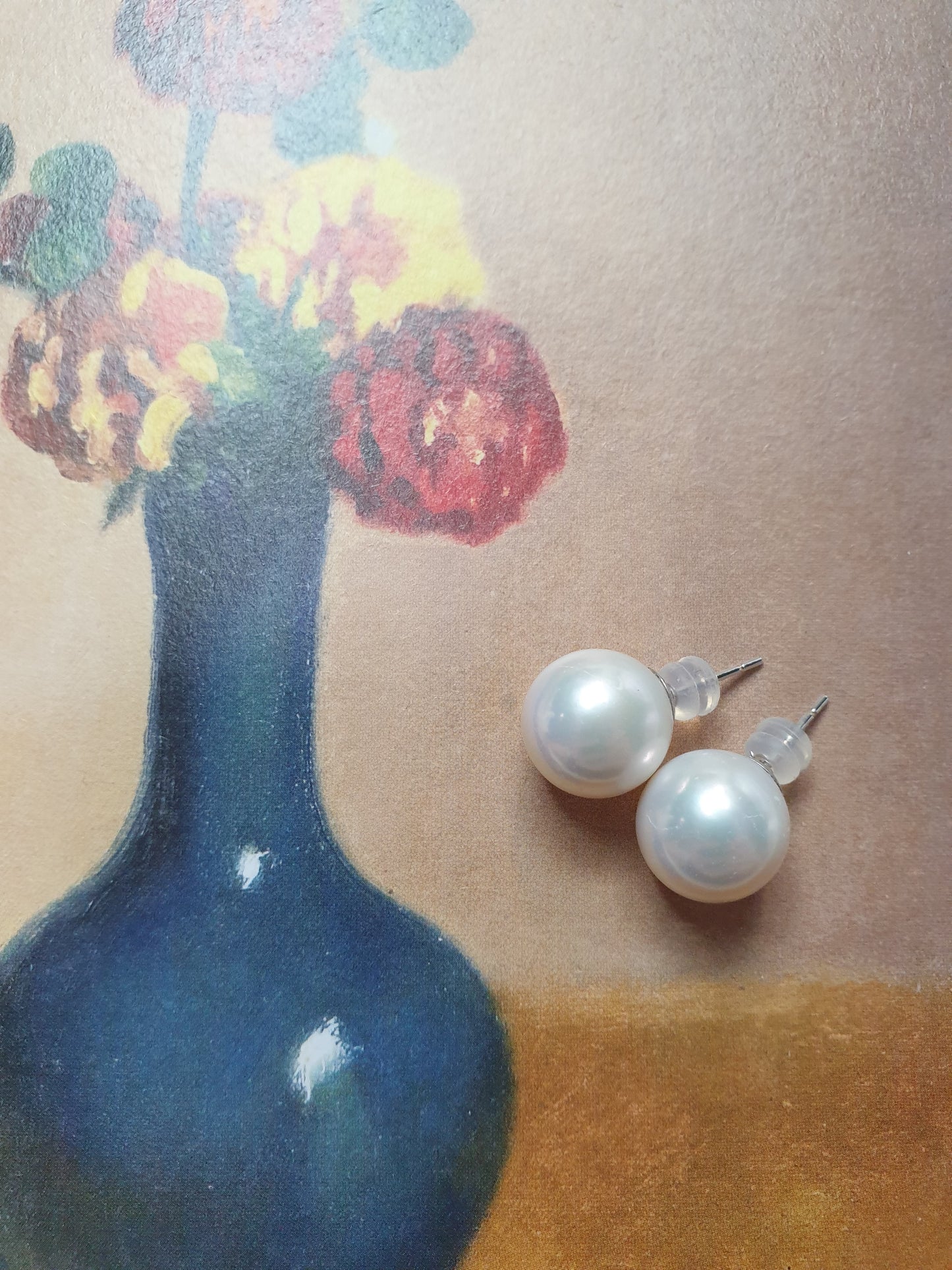 18K EDISON PEARL EARRING